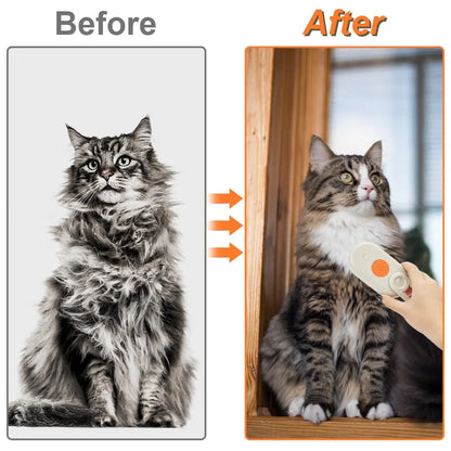 Cat Steam Brush for Shedding New Cat Grooming Brush with Steam, Rechargeable Steam Pet Brush for Dogs and Cat,Anti-Static Steam Pet Brush,Massage, Cleaning, Shedding & Combing All in One